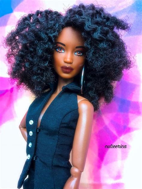 Melaninterest Is Under Construction Beautiful Barbie Dolls Black Barbie Natural Hair Styles