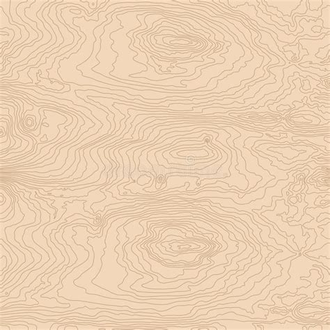 Seamless Wooden Pattern Wood Grain Texture Dense Lines Vector Stock
