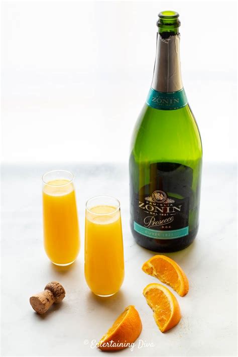 Classic Mimosa Recipe With A Non Alcoholic Option