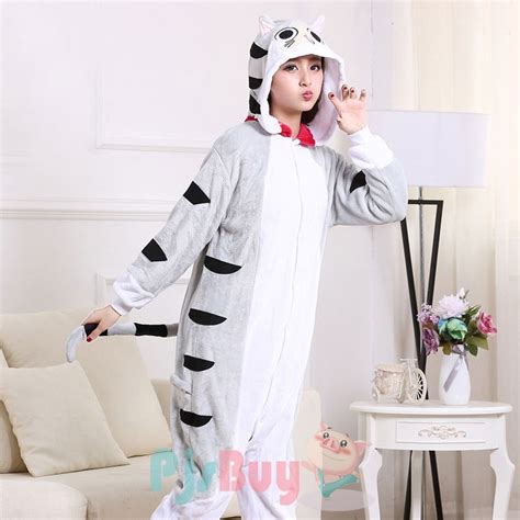 Along with making strange and unusual vocalizations, a cat in heat will exhibit unique behaviors, such as rolling on the floor, demanding more attention, rubbing against you or the furniture, spraying urine. Cheese Cat Onesie Pajamas Costume for Adult & Kids with ...