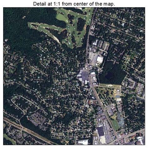 Aerial Photography Map Of Aiken Sc South Carolina