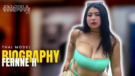 Fernne H Biography Social Media Celebrity Thai Plus Size Model