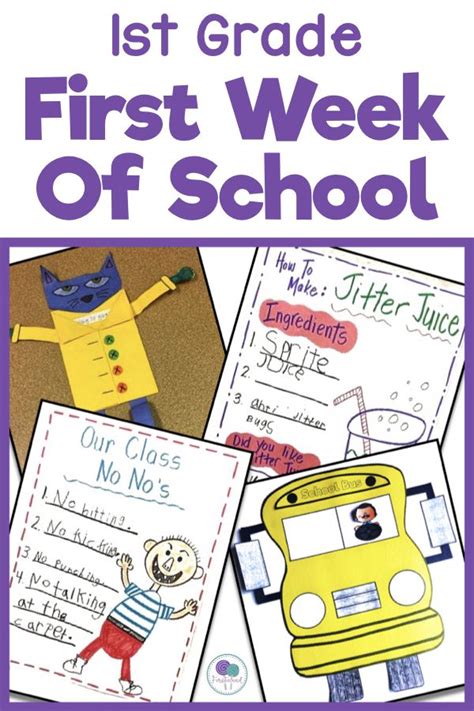 5 Best First Week Of School Activities For First Grade Artofit