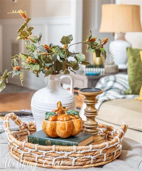 How To Decorate For Fall With Vignettes Worthing Court