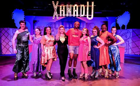Review Xanadu Brings Muses Love And Legwarmers To San Diego Musical