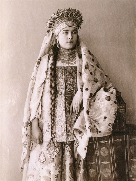 Traditional Female Costumes From All Over The Russian Empire Photos