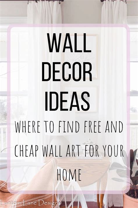 Cheap Wall Decor Ideas And Where To Find Affordable Art For Your Home