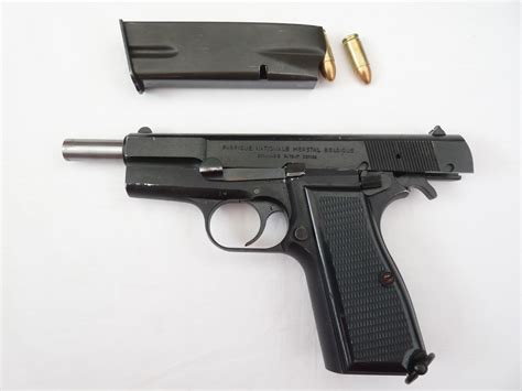 Deactivated Belgian Fn Browning Hi Power 9mm Pistol Sold