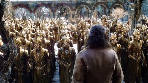 Elf Army The Hobbit The Battle Of The Five Armies Wallpaper