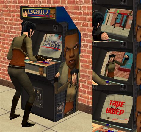 Mod The Sims Fight Sim Ii Arcade Game With Custom Videos