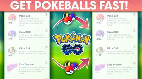 how to get pokeballs fast in pokemon go vlog youtube