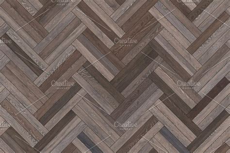 Seamless Wood Parquet Texture Gray Custom Designed Textures