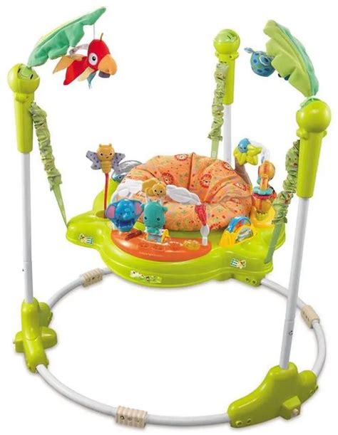Multifunctional Electric Baby Jumping Walker Cradle Rainforest Baby