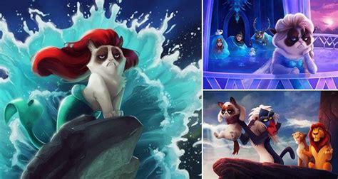 Grumpy Cat Does Disney And The Results Are Hilarious By