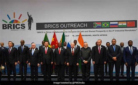 Brics Summit 2018 Highlights Pm Modi Meets Vladimir Putin Xi Jinping