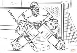 Montreal canadiens logo coloring page from nhl category. Carey Price coloring page | Free Printable Coloring Pages