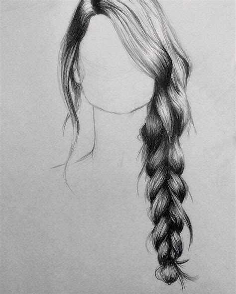 How To Draw Hair Drawings Pencil Drawings