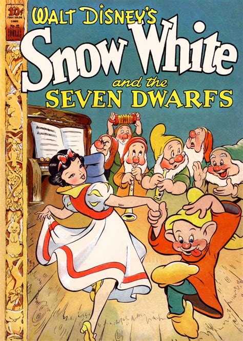 Snow White And The Seven Dwarfs ~ Golden Book Snow White Disney