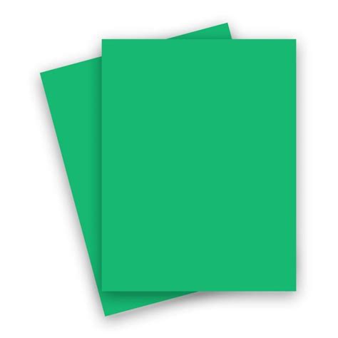 Burano Spring Green 60 85x11 Lightweight Cardstock Paper 52lb