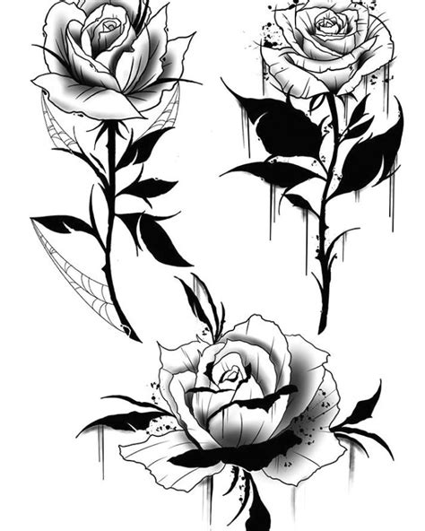Geometric Inspiration Inkstinct Flowertattoo Womentattoos Tattoos Rose Drawing Tattoo