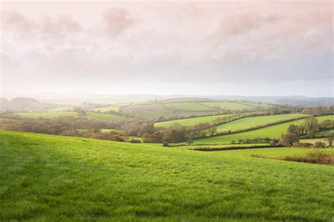 Free Image Of Lush Rolling Green English Countryside