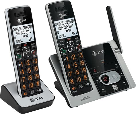 Atandt Cl82213 Dect 60 Expandable Cordless Phone System With Digital