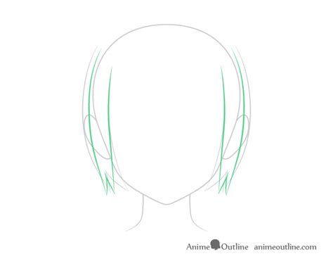 How To Draw Wet Anime Hair Step By Step Animeoutline