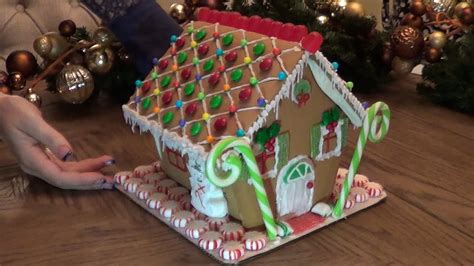 Building Gingerbread Houses Youtube