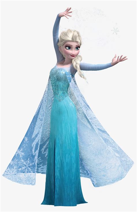 Elsa Elsa Blue Dress Frozen Free Transparent Png Download Pngkey