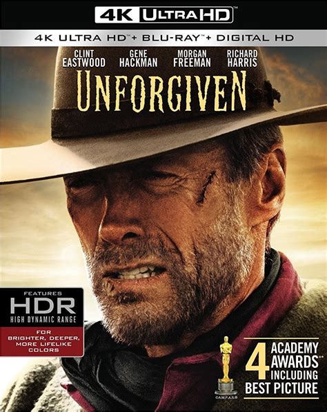 Unforgiven 4k Blu Ray