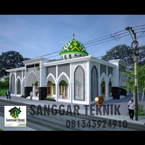 Jual GAMBAR MASJID MINIMALIS MODERN 17 x 17 di lapak Rian ...