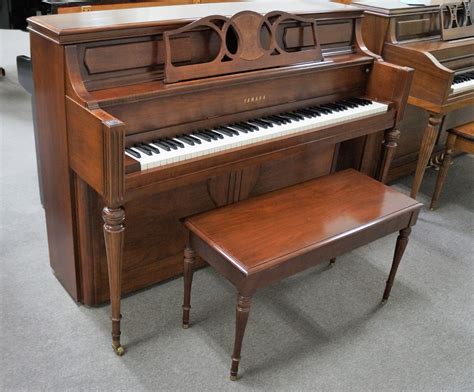 Yamaha Professional Upright Piano Cherry With Burled Inlay Jim Laabs Music Store