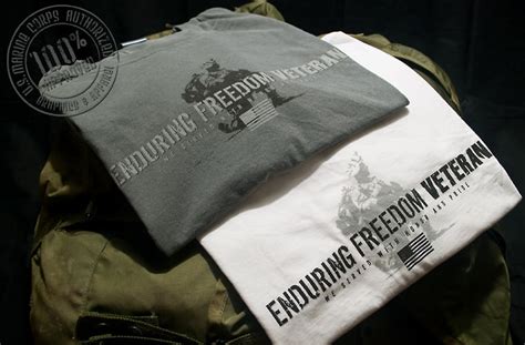 Devil Dog Graphix — Enduring Freedom Veteran T Shirt