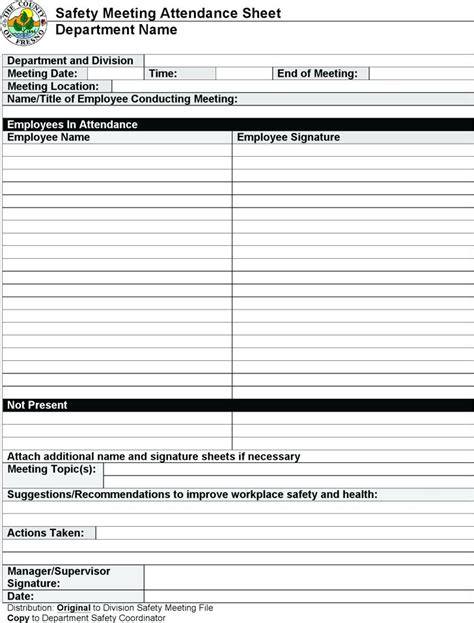 Toolbox Meeting Minutes Template Get Free Templates