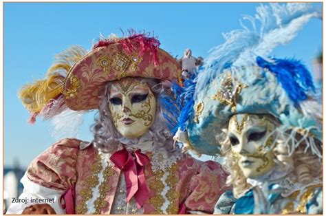Benátsky Karneval 2018 Benátky Taliansko Folklorfestsk