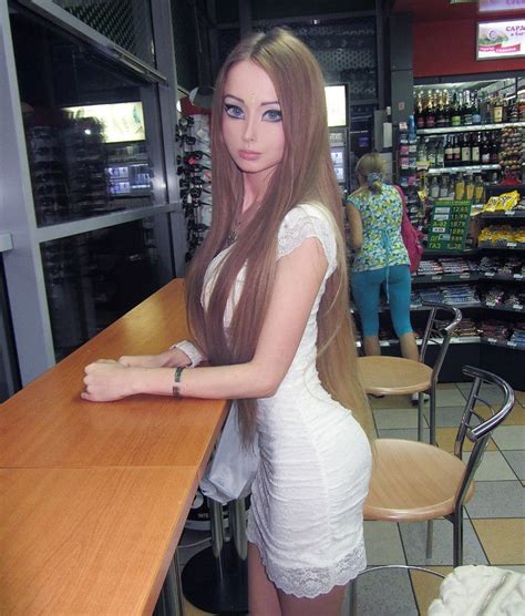 Valeria Lukyanova Russian Barbie Doll The Fact That She Is Evens Real