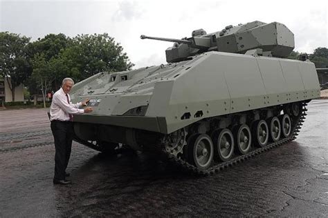 Saf Unveils Latest Armoured Vehicle Latest Singapore News The New Paper