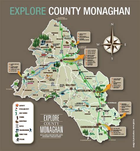 County Monaghan Map County Monaghan Monaghan Irish History