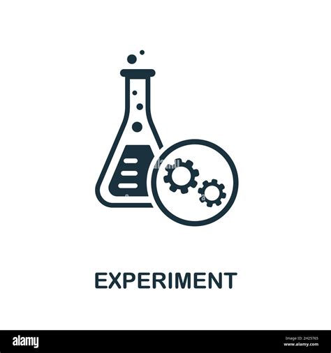 Experiment Icon Monochrome Sign From Creative Learning Collection