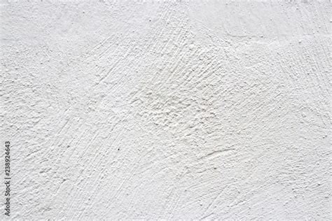 Beige Wall With White Paint Peeling Off Texture In Grey And Whit Stock