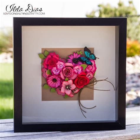 I Love Doing All Things Crafty: Summer Love Shadow Box | SVGCuts