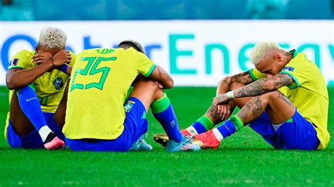 Los Chats De Neymar Con Los Jugadores De Brasil Tras La Eliminación Del