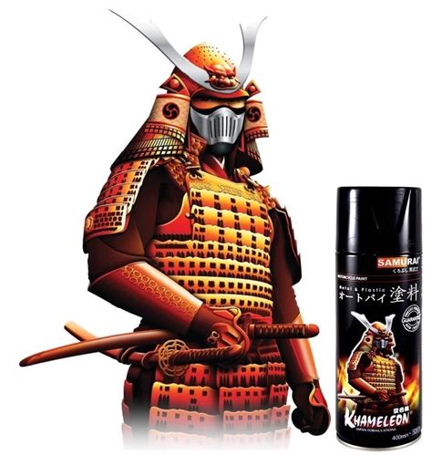 Samurai Spray Paint Standard Colour Spray 400ml 1 20