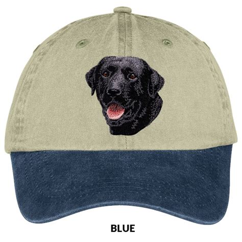 Black Lab Hat Embroidered