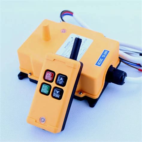 Hs 4 Industrial Remote Control Switch 4 Keys 1 Receiver 1 Transmitter
