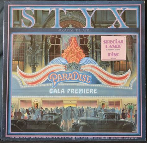 Купить Виниловая пластинка Lp Styx Paradise Theatre Интернет
