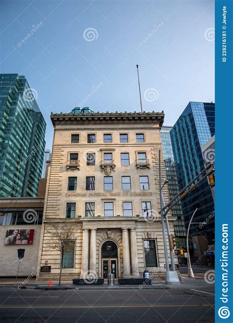 Historic Office Building In Edmonton Alberta Editorial Photo Image