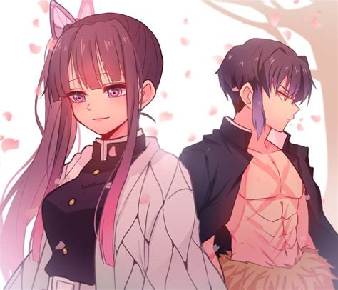Kanao And Inosuke Anime Demon Cute Anime Character Slayer Anime