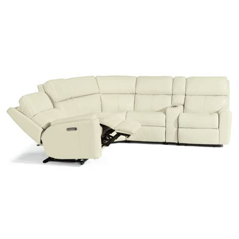 Rio Power Reclining Sectional With Power Headrests 3904 Sectph By