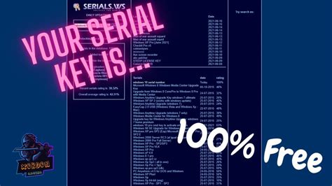 Find Serial Key Of Any Software Through This Website YouTube